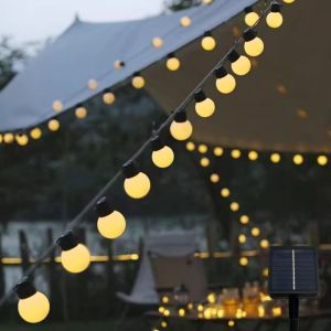 1 Đèn LED Năng Lượng Mặt Trời 5M/8M LED Ngoài Trời Chống Nước Cổ Tích Đèn Cho Sân Vườn Tiệc Nhà Trang Trí Ngày Lễ