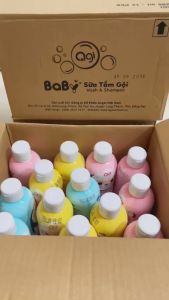 Sữa Tắm Gội Agi Chai 200ml Sữa Tắm toàn thân Cho Bé Sơ Sinh Và Trẻ Em