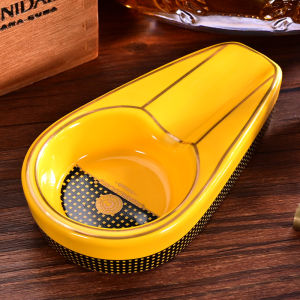 Ashtray Portable Cigar Decorative Single Piece Small Size Fashionable Creative CIGARLOONG CLG-0092 ของขวัญของขวัญสำหรับงานวันเกิด
