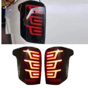 A pair Led tail Lamps Rear Lights Fit For Mitsubishi Triton L200 Pickup Car 2015 2016-2018 Led Rear Brake Reverse Turn Signal Lights