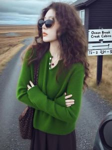 SHANGSHA | Unique Trendy Relaxed-fit Sweater