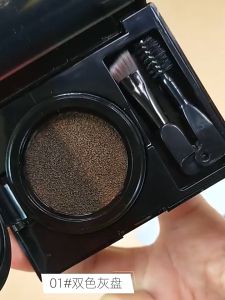 Gecomo Air Cushion Eyebrow Pomade Cream Liquid Powder Eyebrow Tint Brush Brow Dye Pencil