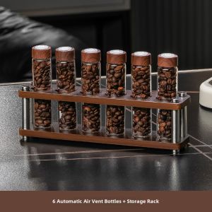 CRISTALGLASS | Coffee Bean Storage Jar Airtight Glass Display