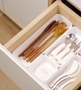 Multifunctional Storage Box Desktop Drawer Stackable Storage Box Kitchen Office Acrylic Box Cosmetics Jewelry Transparent Acrylic Texture Compartment Box