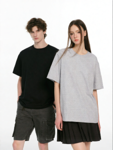 FORNINES | Embroidered Versatile Couple T-Shirt Short Sleeve
