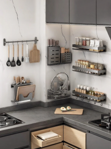youqin | Stainless Steel Multi-purpose Kitchen Storage Rack