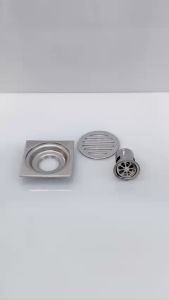 ( 10*10 Cm ) Ga Thoát Sàn  Phễu Thoát Nước Nhà Tắm INOX Đúc Nguyên Khối Siêu Dày Đáy INOX Chống Mùi Hôi Trào Ngược