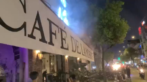 Bơm phun sương Haita HP 3000 công suất khỏe dùng cho béc phun số 123 béc mịn