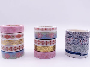 And Paper Adhesive Tape Easy to Use Denim Casual Basic Simple Color Student Stationery DIY Hand Tear Journal Decoration Material