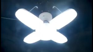 Mini LED Bulb Foldable 5 LED Energy Saving Ceiling Bulb 20cm