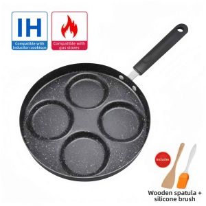 KUWUBIANJING | Four-hole Non-stick Egg Pancake Maker Pan