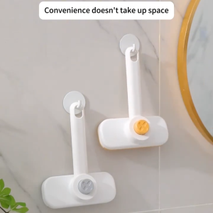 360 degree rotating face towel mop and handheld portable cleaning mop with cloth clip function