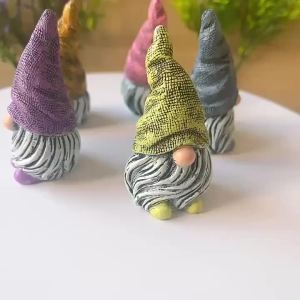Garden Dwarf Sculpture Garden Home Garden Decoration Goblin Christmas Dwarf Old Man Resin Crafts Home Decoration Accessories