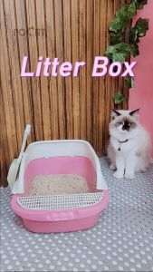 FOCAT Cat Litter Box M06 Tempat Bak Pasir Kucing Tempat Pup Toilet Kucing