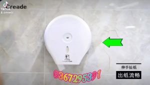 Hộp đựng giấy cuộn lớn treo tường nhà vệ sinh.Tặng kèm đầy đủ phụ kiện( HCC)