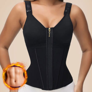 Women Girdles Belt Waist Trainer High Compression Corset Shapewear Double Compression Vest Bra Waist Trainer