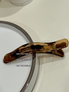 Bi Standby Large Size Cosmetic Clip ~ Side Bangs Broken Hair Word Duckbill Clip Apply a Facial Mask Barrettes Internet Celebrity Hair Accessories for Women
