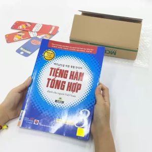 Sách - Giáo trình Tiếng Hàn tổng hợp trung cấp 3 sách bài học - bản màu - McBooks