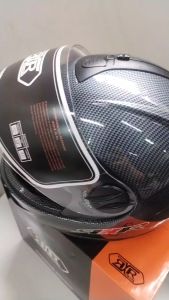MOTORCYCLE RXR FULL FACE DUAL VISOR HELMET CLEAR LENS K691A-M3 WITH ICC(BPS) LARGE SIZE