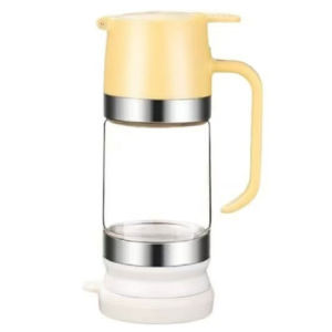 300ml No-Drip Honey Dispenser Upgraded Plastic Honey Dispenser Press Type Honey Dispensing Bottle No Drip For Coffee Tea Kitchen