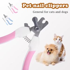 Pet Nail Clipper With Nail File Stainless Steel Cat Claw Trimmer Pet Nail Cutter For Dogs Cats Comb Brush Nail Grinder Pet Grooming Set Pet Supplies