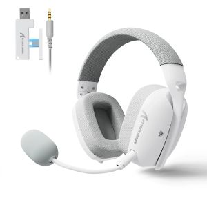 ATTACK SHARK | ATTACK SHARK L80PRO Wireless Gaming Headset 2.4G Bluetooth Wired 203g Ultra Light 40mm Dual Mic Low Latency