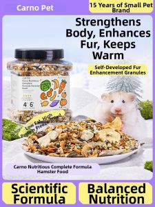 CARNO | Special Nutritional Food for Golden Hamsters Tooth Grinding Snacks