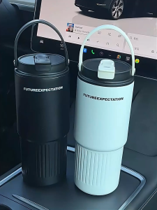 750ml 316 Stainless Steel Tumbler Straw Handheld Insulated Thermos Water Bottle Cup Termos Botol Tahan Sejuk Panas