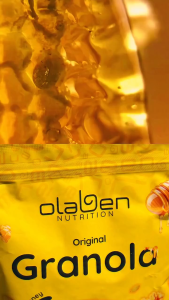 Hộp 500gr Granola - Ngũ Cốc Dinh Dưỡng Truyền Thống - Gồm 10 Túi Nhỏ 50g - OLABEN NUTRITION