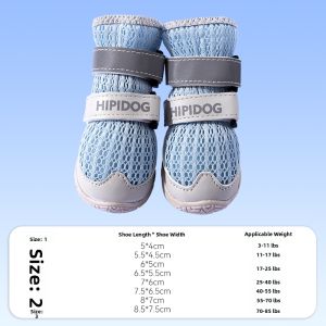 hipidog | Non-slip Soft Sole Dog Shoes For Various Breeds And Sizes