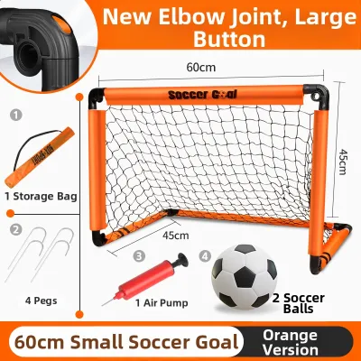 Portable Indoor Outdoor Folding Childrens Football Goal