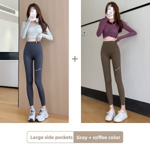 YAYANGREN | High Waist Tummy Control Fitness Leggings