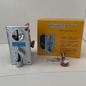 【COD】ตัวรับเหรียญอเนกประสงค์ตัวรับเหรียญอเนกประสงค์แบบ JY-100F เหรียญรับแบบม้วนลงเครื่องหยอดเหรียญเลือกตัวรับเหรียญ