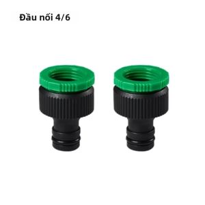 Bộ Đầu Nối Nhanh Vòi Tưới Vườn 1/2” 3/4” Bộ Chuyển Đổi Khớp Nối Cái/đực Cho Hệ Thống Tưới Tiêu Và Rửa Xe
