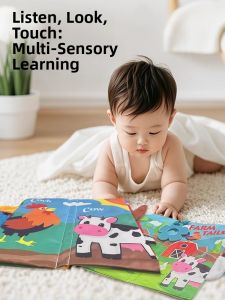 LUTI | Bite-Resistant Cloth Book Tear-Resistant Rattle Educational Toy