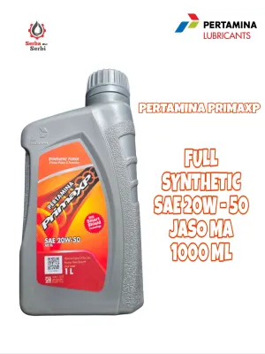 Oli Pertamina Prima XP SAE 20W - 50 1000 ML ( FREE BOX + BUBBLE WRAP )