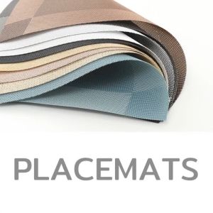 T048 แผ่นรองจานพีวีซี แผ่นรองโต๊ะกันน้ำกัน ของใช้ในครัว พร้อมส่ง