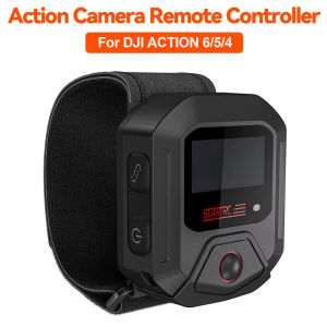GPS Bluetooth Remote Controller For DJI Osmo Action 6 5 Pro 4 Sport Camera Accessories 25M Wireless Remote Control Wrist Watch