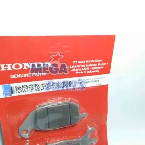 Piringan Cakram Belakang supra x + Kampas rem Supra x 125 Fi SONIC blade new Honda KTM Batman CS1