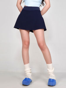 High Waist Lightweight A-line Sports Skirt Anti-peep and Quick-dry