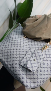 SKM (3IN1) Womens Large Capacity Tote Bag/Sling Bag/Mini Pouch Bag BG1053 Beg Perempuan