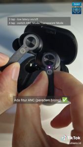 Vinero Buff TWS ANC Active Bluetooth Earphone In Ear IPX5