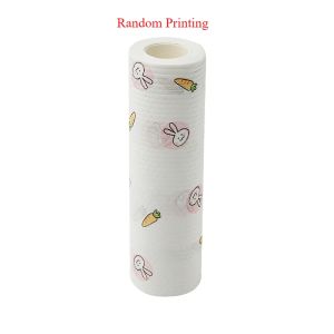 Reusable Kitchen Paper Towels Absorbent Dish Cloths Durable Multi-Use Cleaning Rags Hand Wipes for Daily Kitchen Cleaning