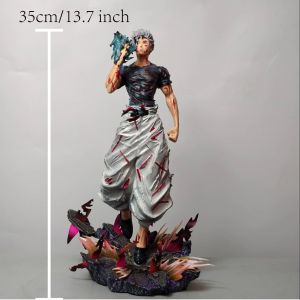 Bandai | 35cm 13.7 inch Anime Gojo Satoru Action Figures Pvc Statue Desktop Ornamen Collection Statue Model Decoration Room Toys Gifts