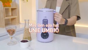 Máy Làm Sữa Hạt Đa Năng Mini UNIE UMB10 (Model New) 8 Chức Năng Dung Tích 1L - Hàng Chính Hãng Bảo Hành 1 Năm