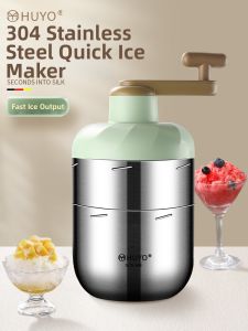 HUYO | Manual Home Small Ice Shaver Machine