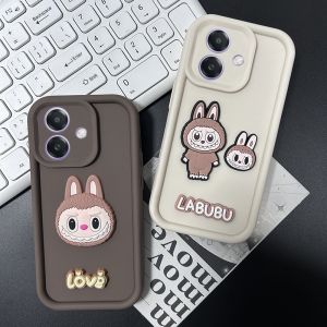 Soft Casing OPPO A5 Pro A3X A3 Pro OPPOA5Pro 5G 4G Cute Cartoon Fashion 3D Doll Phone Case Silicone Lens Protection Shockproof Back Cover 2025
