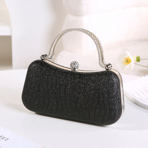 2025 New Design Diamond Embedded Evening Bag Women's Crossbody Handbag Small Celebrity Cheongsam Dress Bag Fashionable