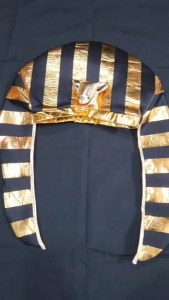 หมวกฟาโรห์ อียิปต์โบราณเพิ่มความขลัง ความเท่ และกลิ่นอายอียิปต์โบราณ (สำหรับผู้ใหญ่)(FANCY536)