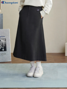Champion | Twill Slenderizing Workwear Style A-Line Skirt